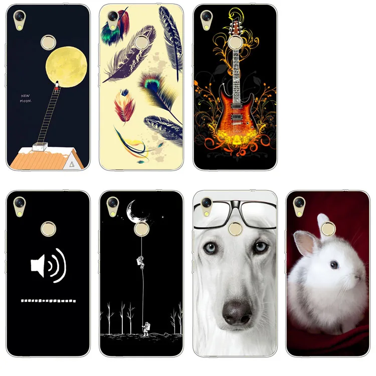 Infinix Hot 5 X559 Case Silicon Beast animal Painting Soft TPU Back Cover for Hot5 X559C Phone protect Bags shell |
