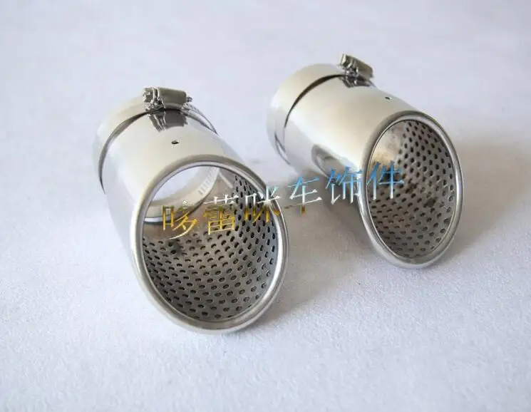2 шт. глушитель выхлопной трубы для Volkswagen VW Tiguan 2009 2010 2011 2012 2013|tiguan 2009|vw tiguanfor vw |