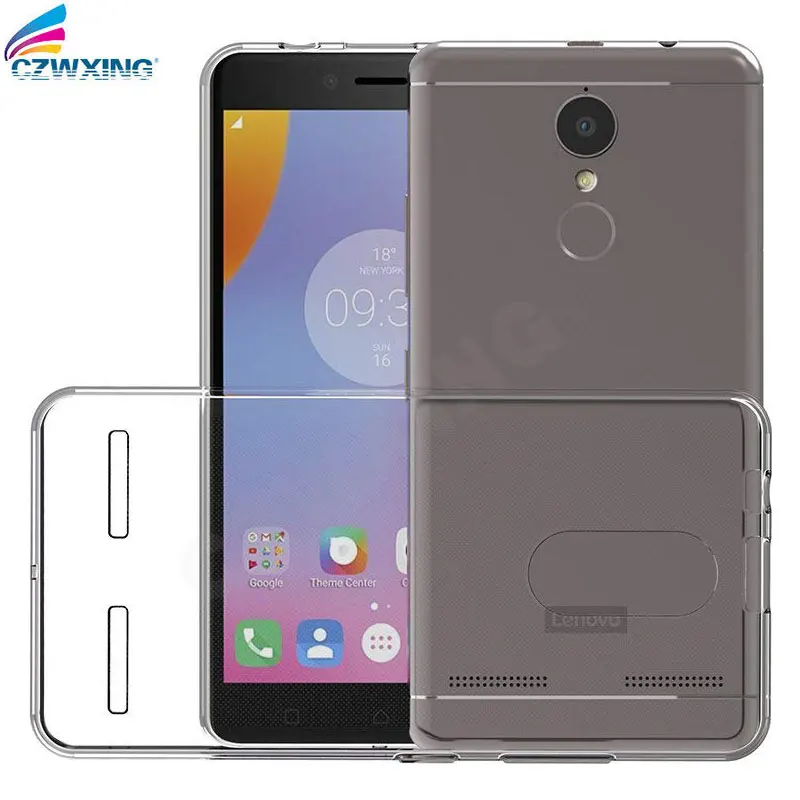 For Lenovo K6 Case K 6 Silicone Transparent TPU Phone K33a48 K33 a48 Back Cover 5.0 |