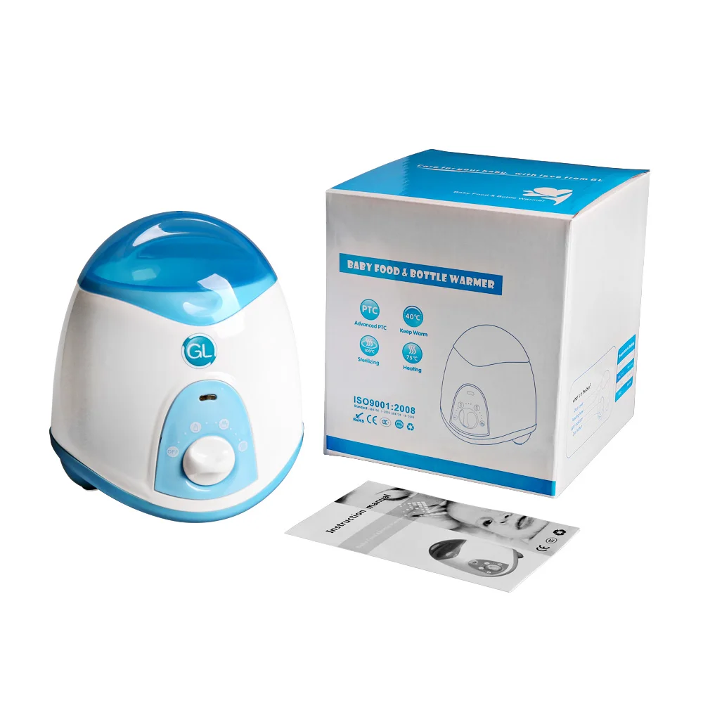 

GL Milk Bottle Warmer Sterilizer Mechanical Operate Food Heater Automatic Electric Baby Milk Food Warmer Constant Temperature