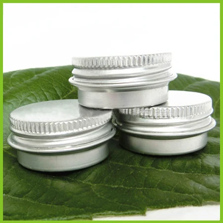 

8g Aluminum Jar Lip Balm Pot 8ml Cosmetic Box Cream Emulsion Makeup Cream Container Empty Refillable,for cream tins