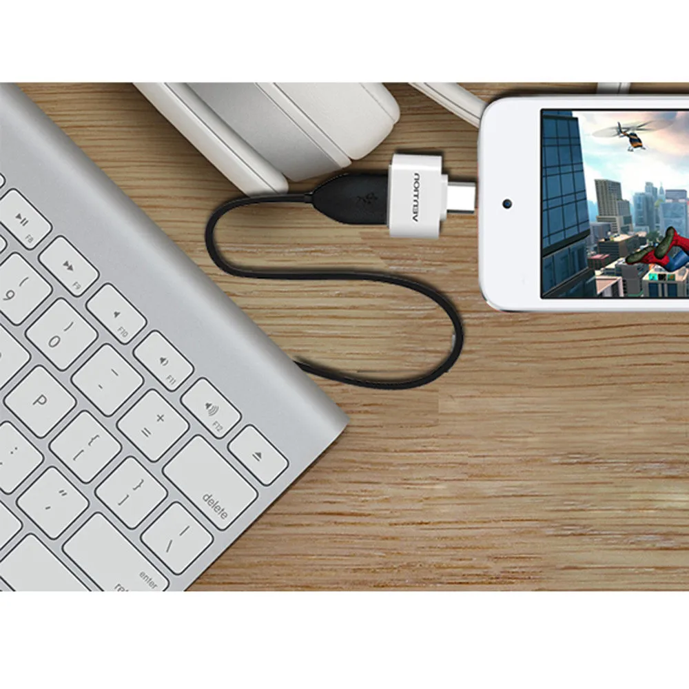 Vovotrade Vention VAS-A07 Micro USB к USB мини-адаптер OTG 2,0 конвертер для Android смартфонов Прямая поставка