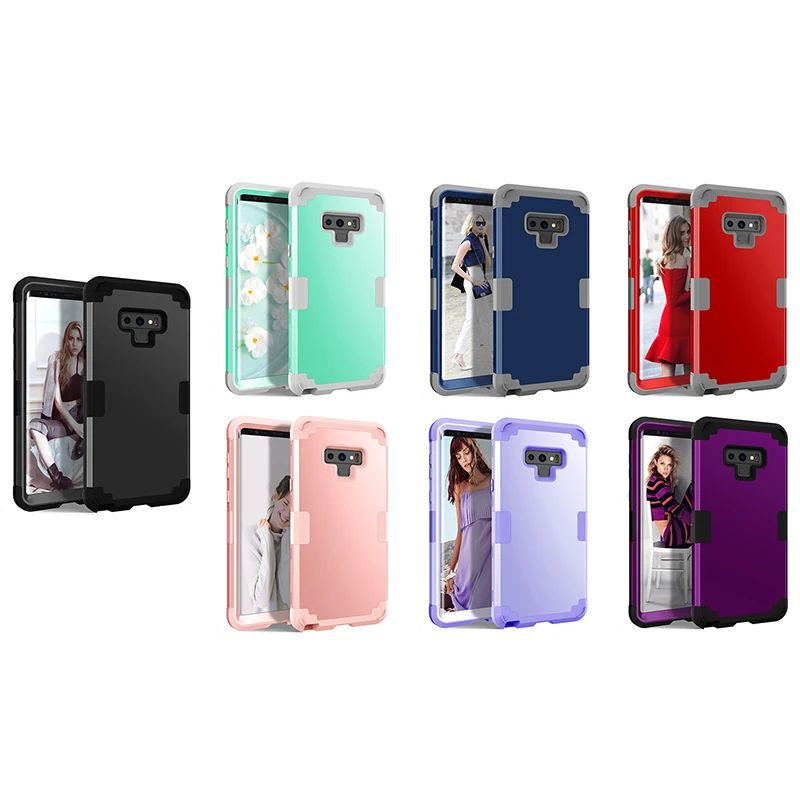 Роскошный ударопрочный защитный чехол для телефона Sumsung Galaxy S8 S9 Plus S Note 9 8 задней