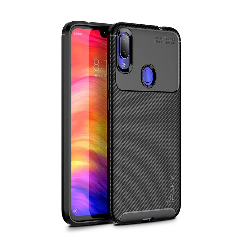 IPAKY для Xiaomi Redmi Note 7 Чехол Мягкий силиконовый чехол бампер противоударный чехол роскошные чехлы для телефонов Xiomi Redmi Note7 чехлы