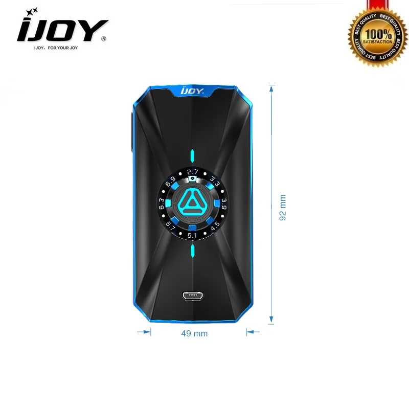 Оригинал IJOY Зенит 3 комплект 360 Вт поле Mod с бриллиантом Subohm Vape Танк двойной 20700