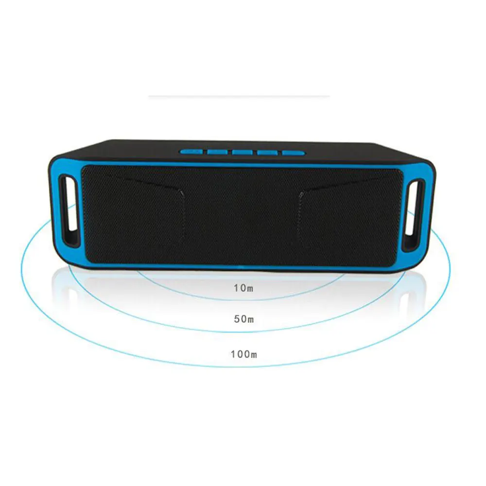 Bolida SC208 беспроводной Bluetooth 4 0 стерео сабвуфер колонки HIFI Caixa De Som TF USB для xiaomi Samsun huawei