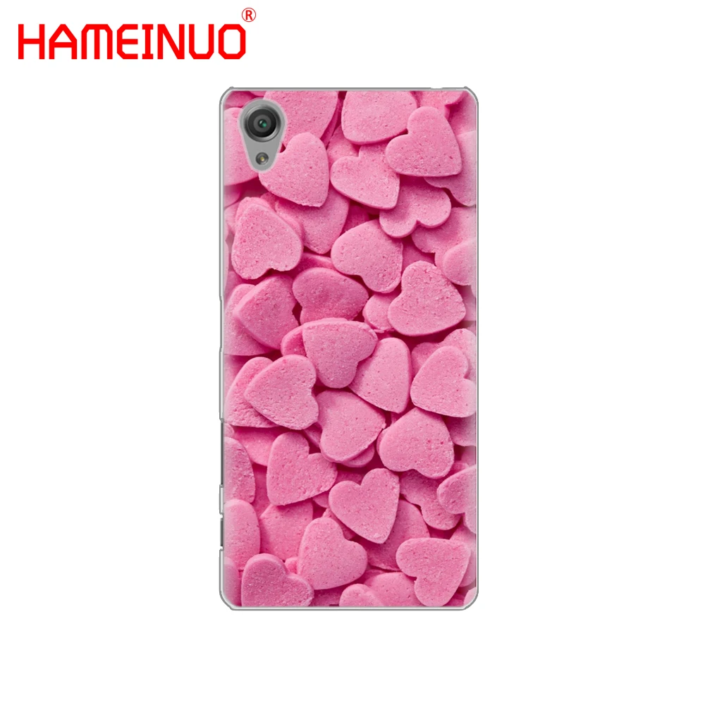 HAMEINUO простой розовый чехол с принтом для девушек телефона sony xperia C6 XA1 XA2 XA ULTRA X XP L1 L2