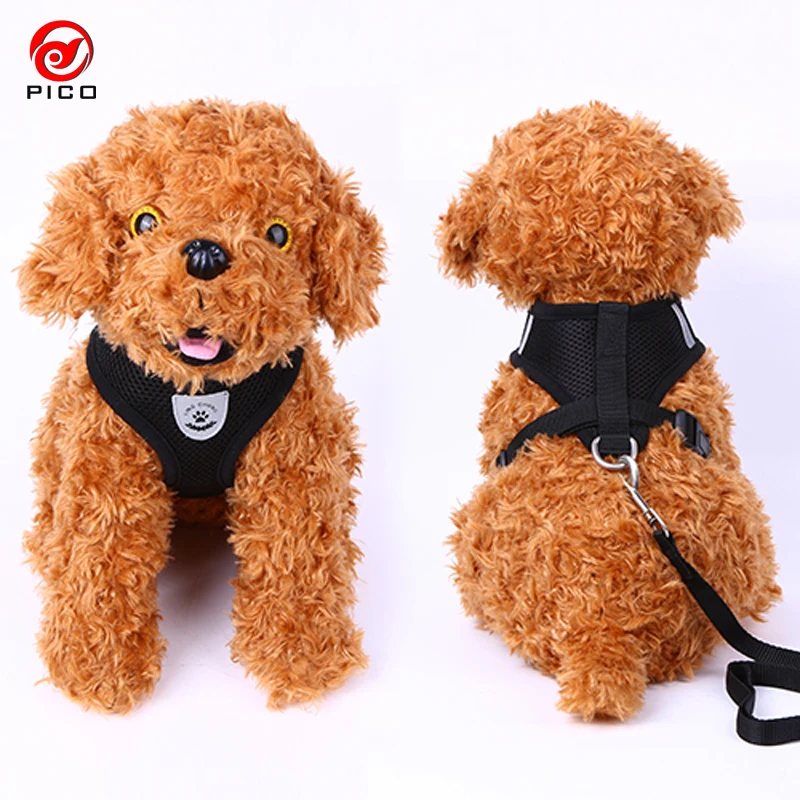 Милый мягкий ошейник и поводок для собак клетчатый прогулок кошек жилет на