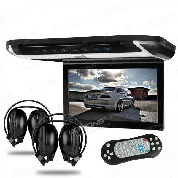 HDMI 10 &quotHD Цифровой TFT Монитор Автомобиля MPV Потолочный Откидной Dvd-плеер Накладные