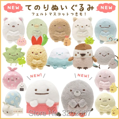 San X Sumikko Gurashi японские игрушки Аниме Угловые био ручные биологические Мягкие