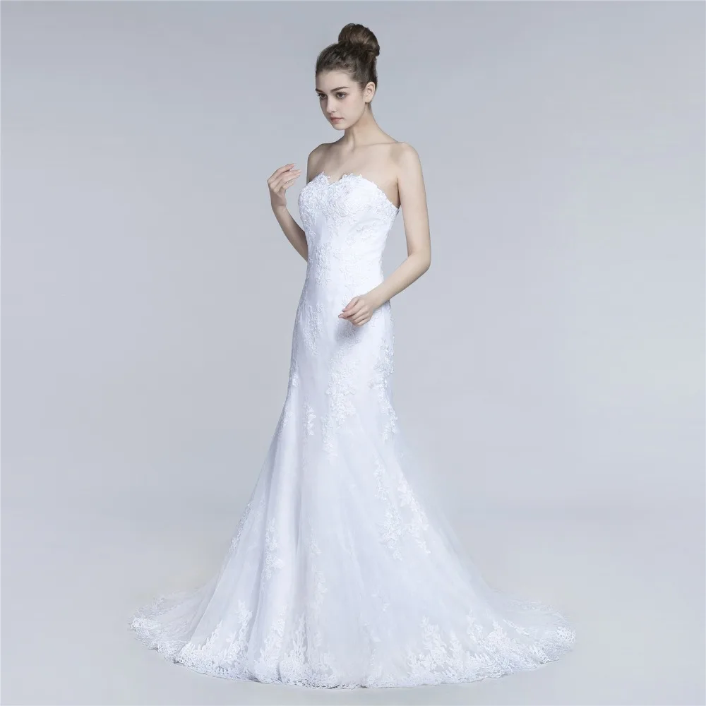 GSBRIDAL Two In One Lace Border Bridal Wedding Gown | Свадьбы и торжества