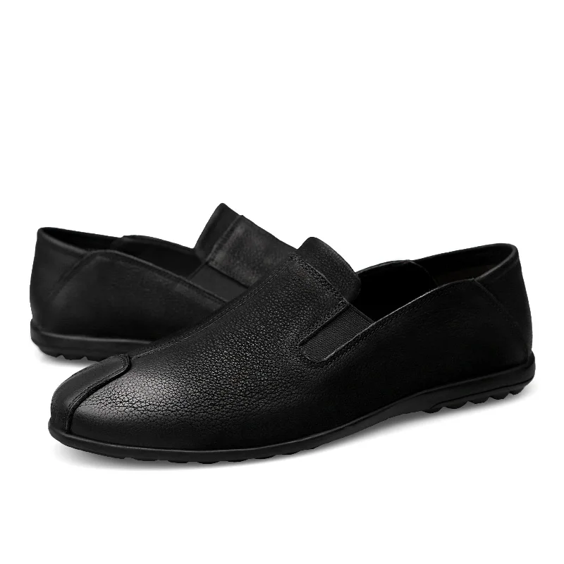 Новинка 2019 мужские туфли из нубука прочная обувь натуральной воловьей кожи на