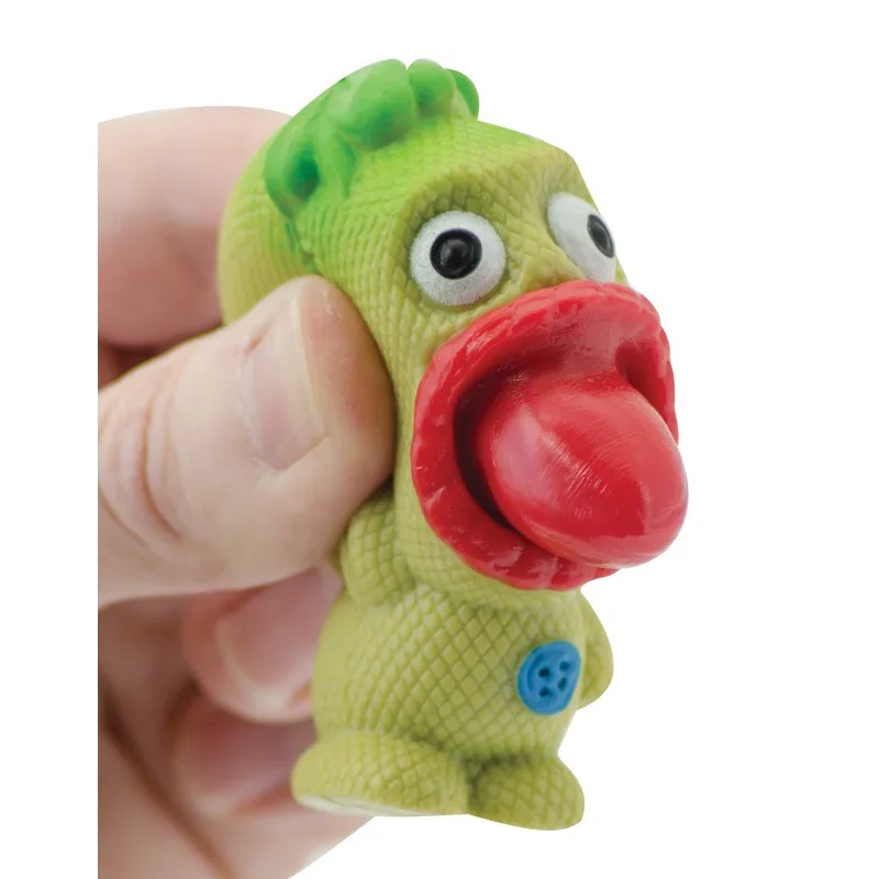 Выплюнуть язык вуду кукла креативная Новинка quack декомпрессия Экструзионная