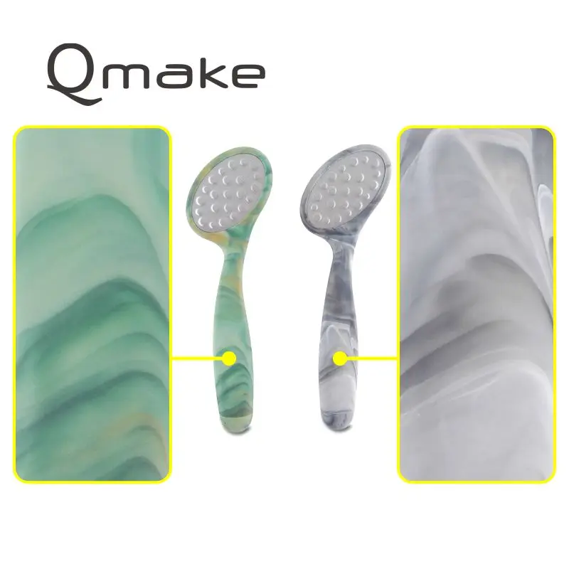 Профессиональная двухсторонняя Терка Qmake matel для ног Рашпиль терка сухой грубой