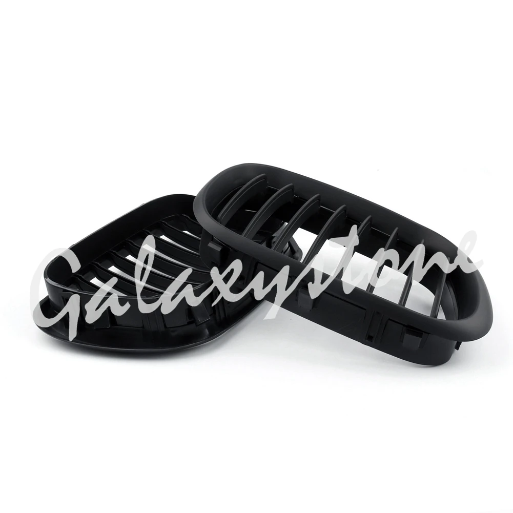 Пара матовый черный почек настройки передней решетки для BMW X5 E53 1998-2003 2001 2002 |