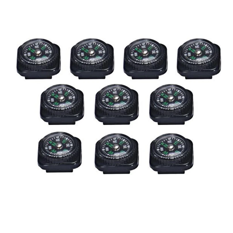Экономически эффективный 10 шт Мини Компас для продажы паракордового Браслета