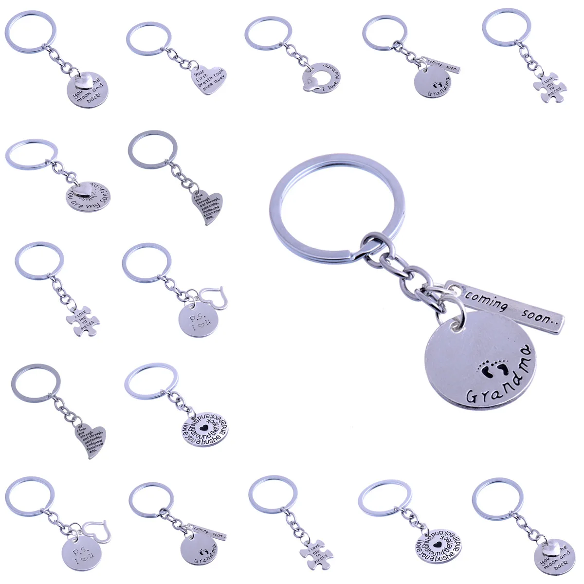 Брелок для ключей с любовным сердцем ручная работа украшения влюбленных подарки