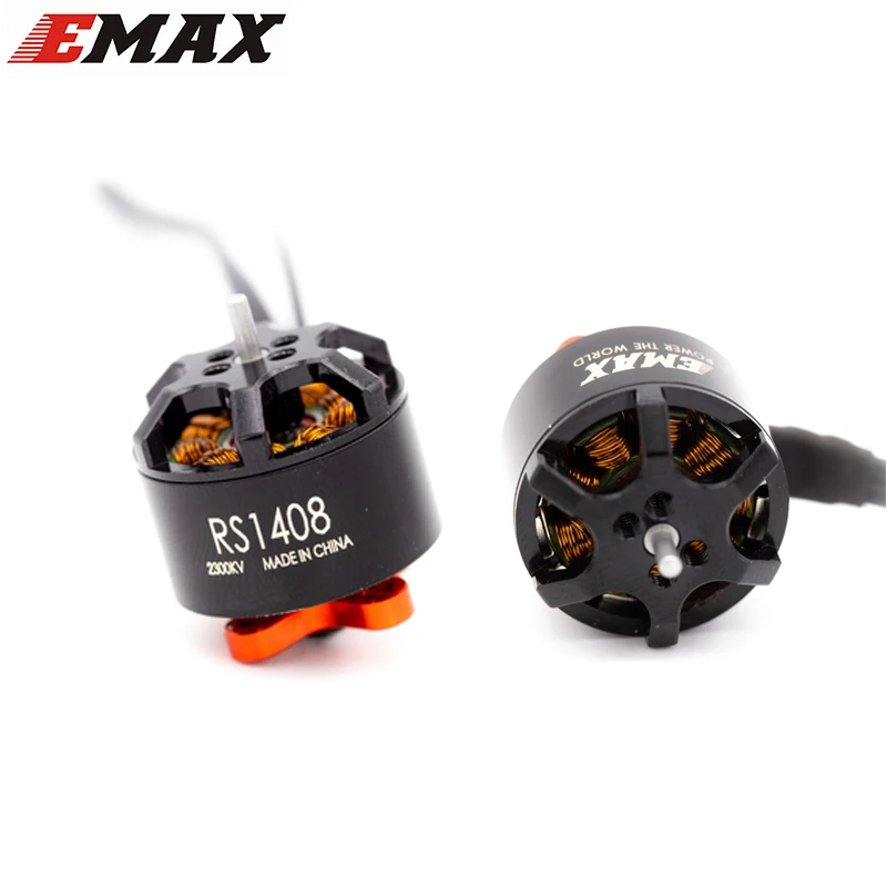 Новинка 2 шт./4 шт. Секция EMAX RS1408 2300 кв 3600 5 6S бесщеточный двигатель для микро FPV