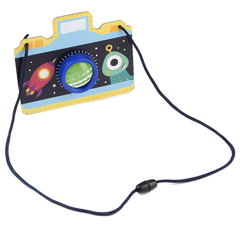 Cartoon Camera Kaleidoscope Toy Fancy World Children's Fun Toys Baby Montessori Learning Early Educational Toys Best Gift