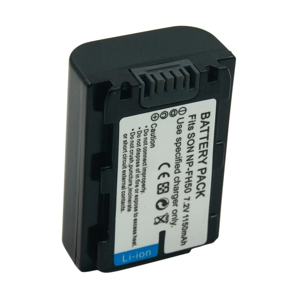 Аккумуляторная батарея NP FH50 FH70 FH100 7 2 В 1150 мАч литиевая камера для Sony dcr FH40 A230 A330 A290