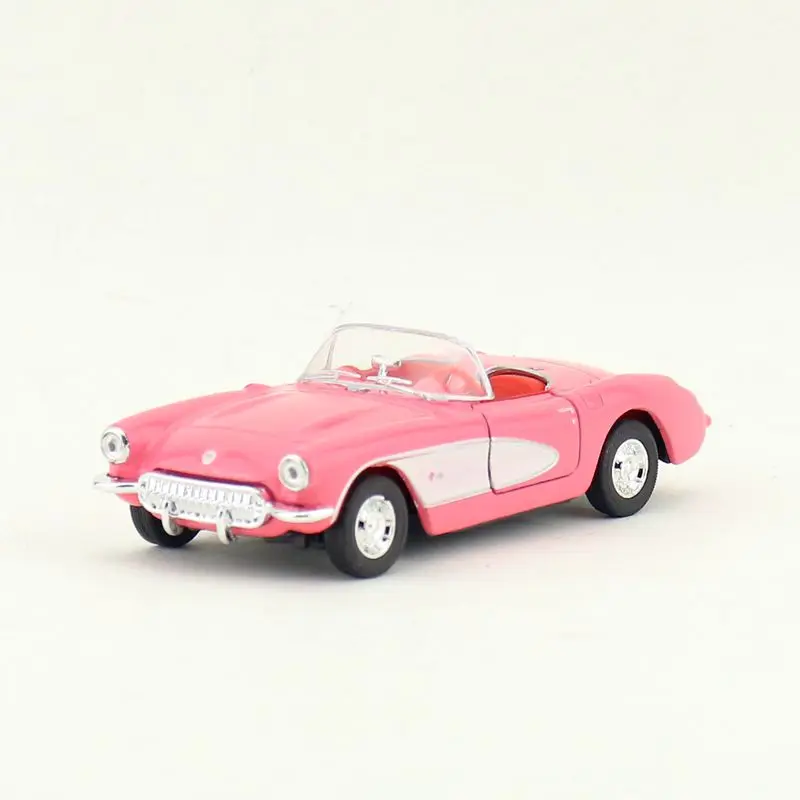 WELLY 1/36 масштаб Модель автомобиля игрушки 1957 Chevrolet Corvette литой металл модель