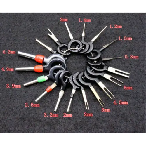 18PCS Car Wire Terminal Removal Tool Wiring Connector Pin Extractor Puller Tools | Автомобили и мотоциклы