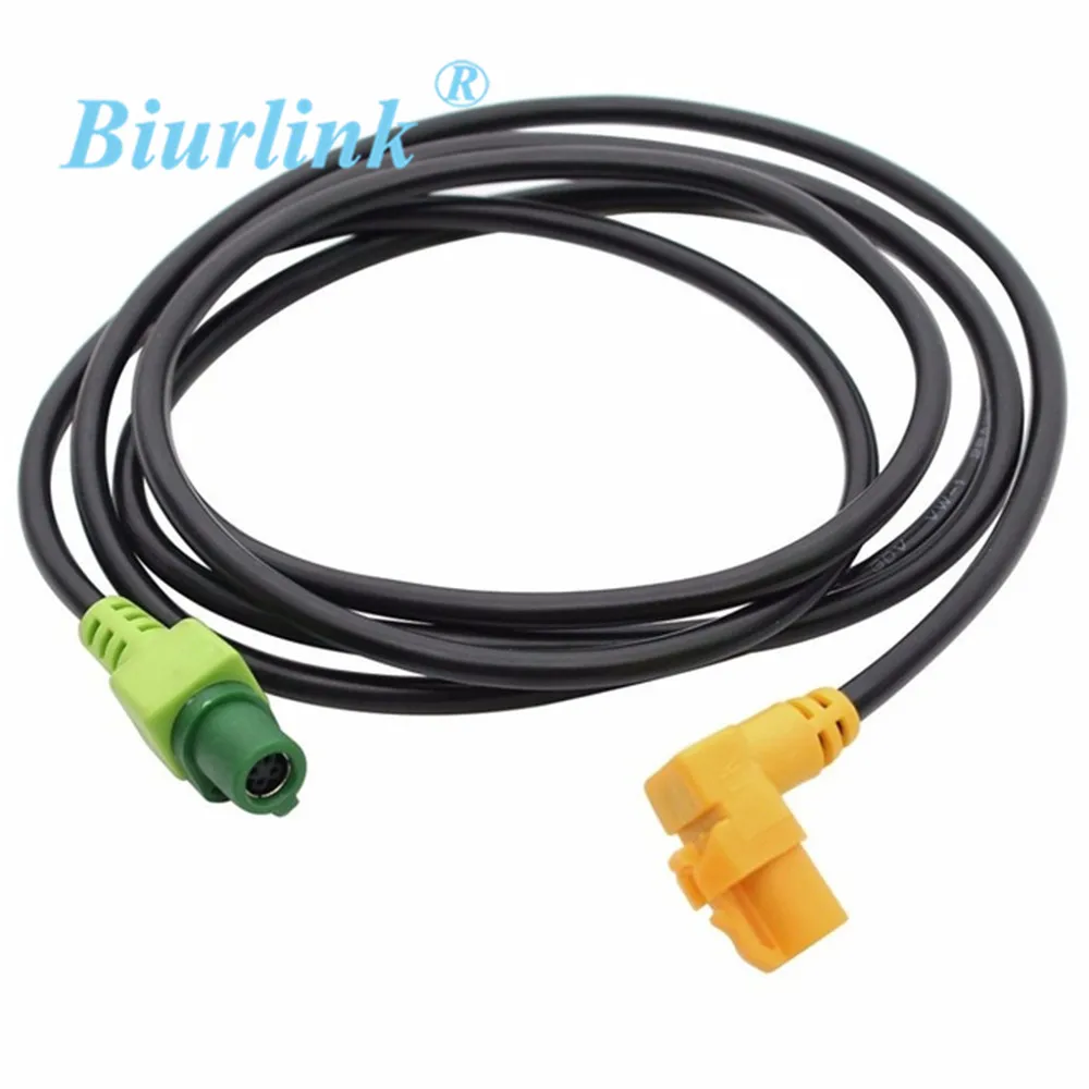 Biurlink Автомобильный USB аудио 4 контактный радиокабель адаптер для Volkswagen RCD510 RNS315|car