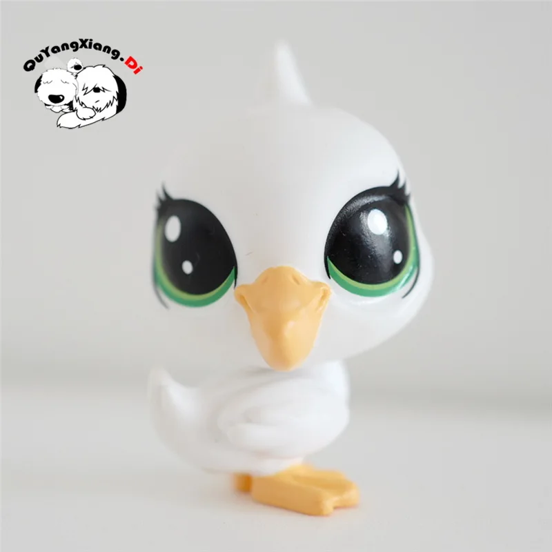 CW048 Pet Shop Animal White ducks doll action Figure