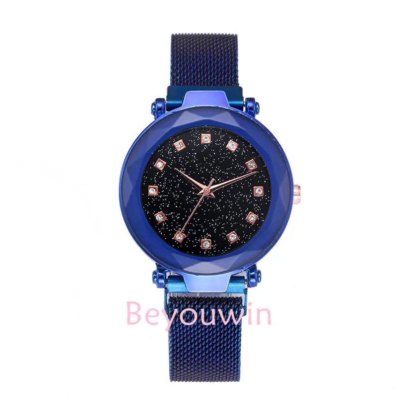 100 шт./лот высокое качество звездное небо часы без логотипа женские роскошные