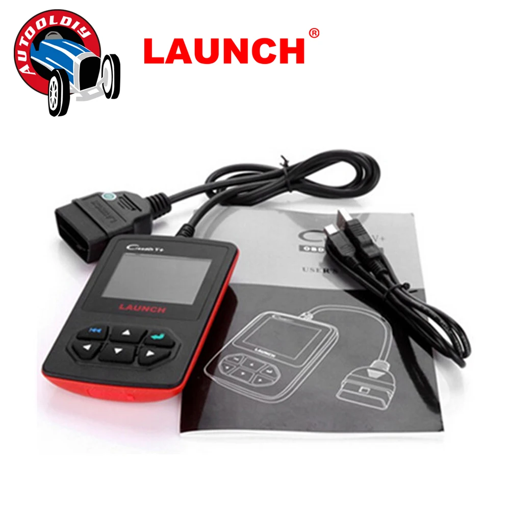 2016 Новый Год Выхода 100% Оригинал Launch Creader V + OBDII Код Сканер X431 CReader PLUS многоязычная