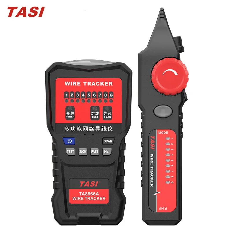 Высококачественный тестер для телефонного провода TA8866A RJ11 RJ45 8P 6P сетевого кабеля