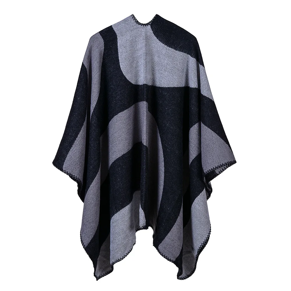 desig foulard femme осень/зима теплый модный шарф, шаль для 50% акрил и 50% полиэстер пончо 130*150 см палантин шаль