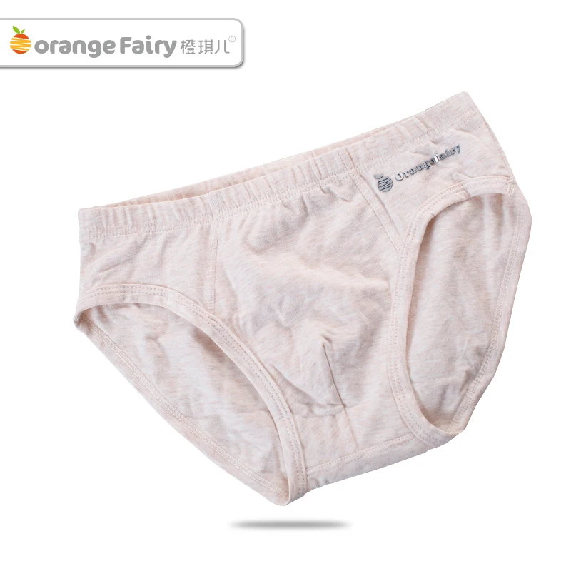 Однотонные трусики для подростков нижнее белье мальчиков мягкие хлопковые