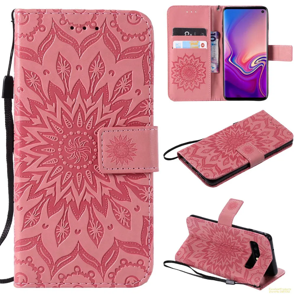 Для samsung Galaxy S10 чехол для телефона из искусственной кожи Новая мода с рисунком