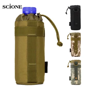 550 мл сумка для бутылки воды для тактической системы Molle сумки чайник Карманный держатель армейская Сумка-снаряжение водонепроницаемый походный рюкзак XA597WA
