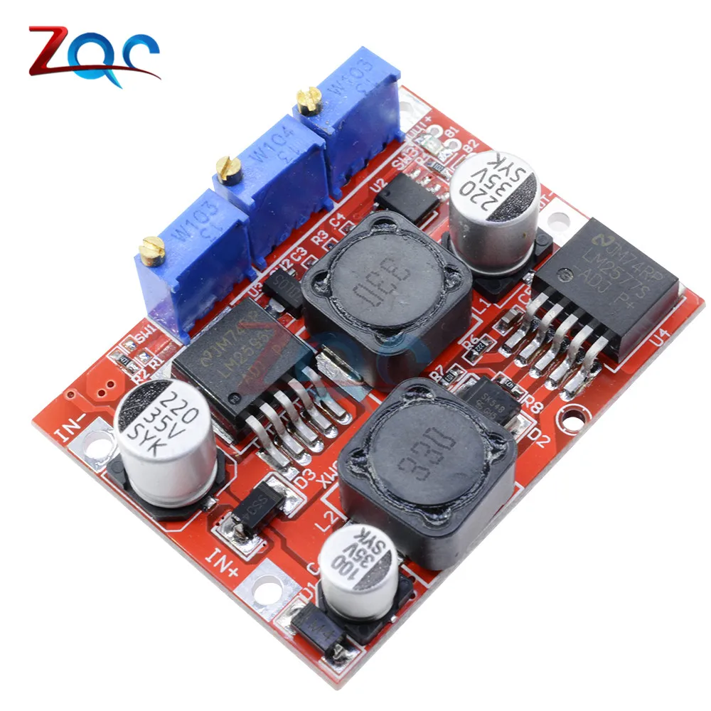 LM2596S DC LM2577S повышающий понижающий модуль преобразователя Напряжения регулятор