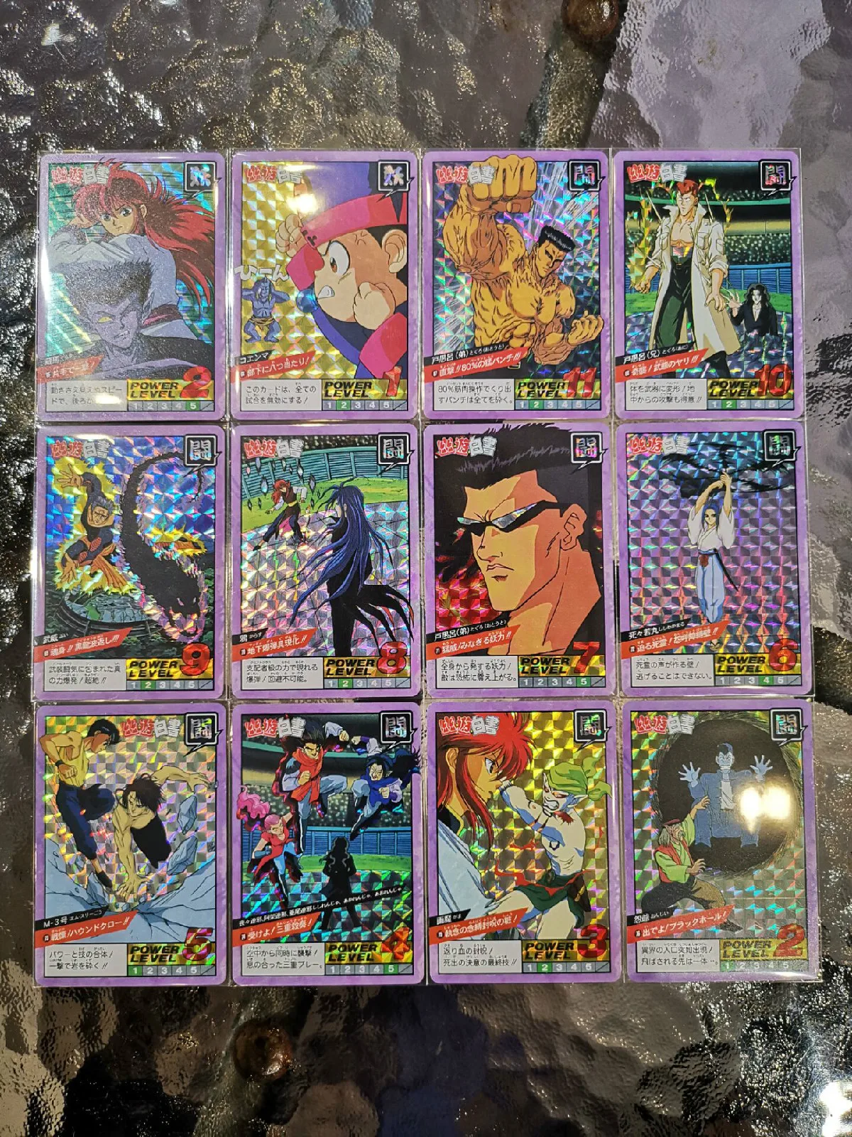 44 шт./компл. YuYu Hakusho боевые бомбы игрушки хобби Коллекционные вещи игра Коллекция