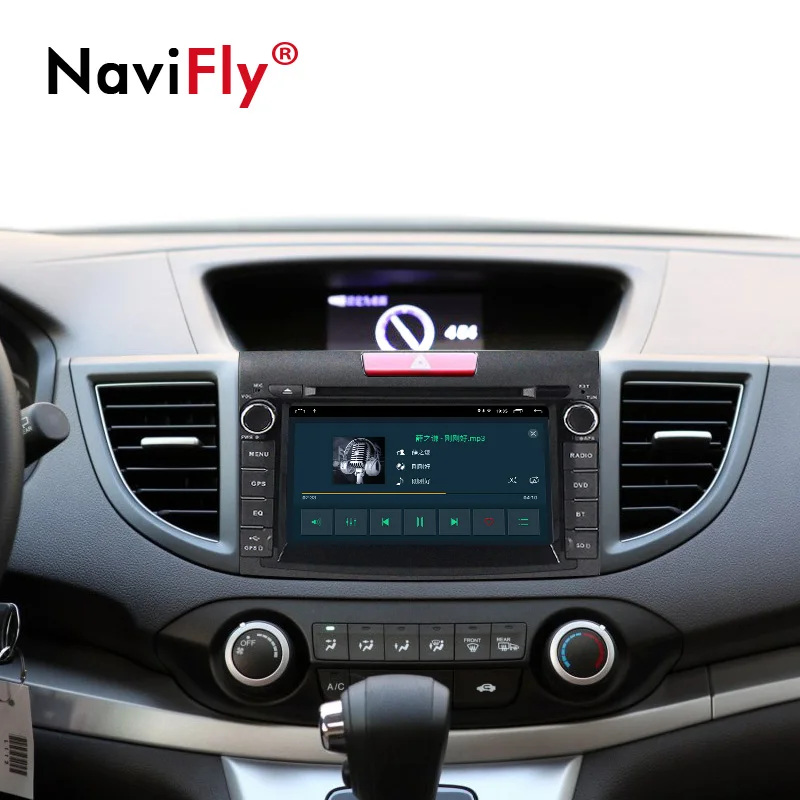 NaviFly Android 9 1 Автомобильный DVD плеер для Honda CRV 2012 2016 радио Ibiza GPS Карта Навигация с
