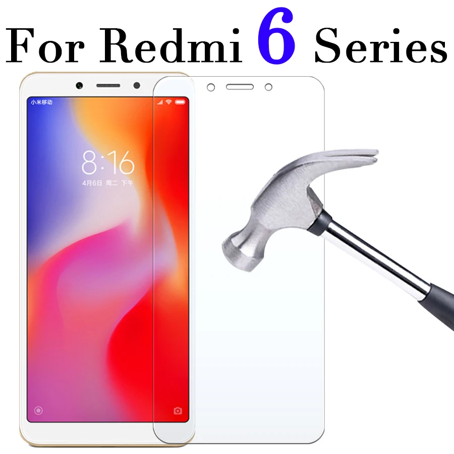 Закаленное стекло для xiaomi redmi 6 на red mi 2 a 6a pro 6pro a6 redme xiao a2lite 2a Защитная пленка