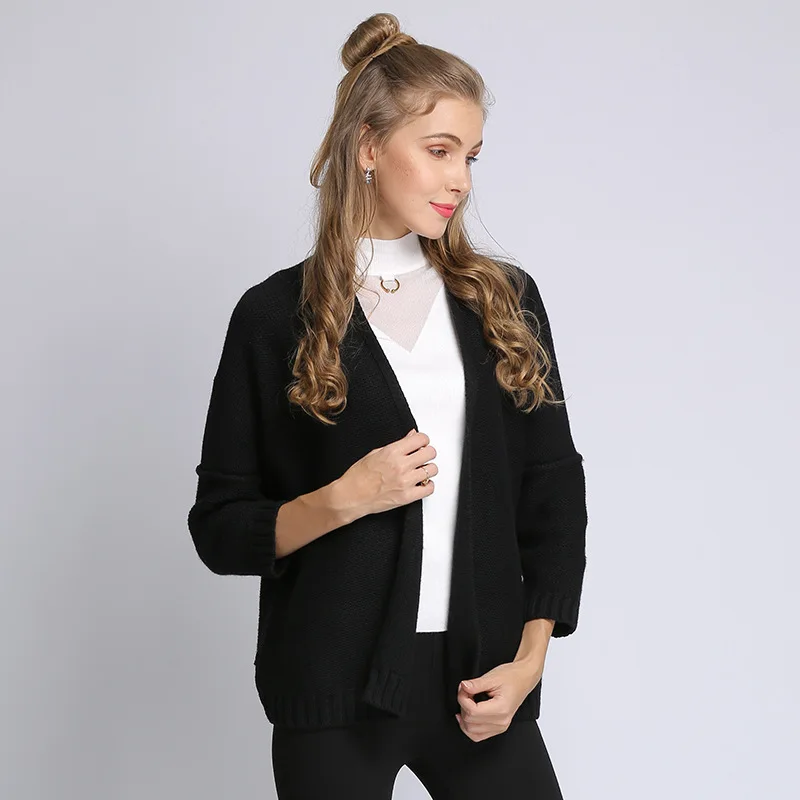 Осенний свитер v-образный вырез не может кардиганы на пуговицах модная женская