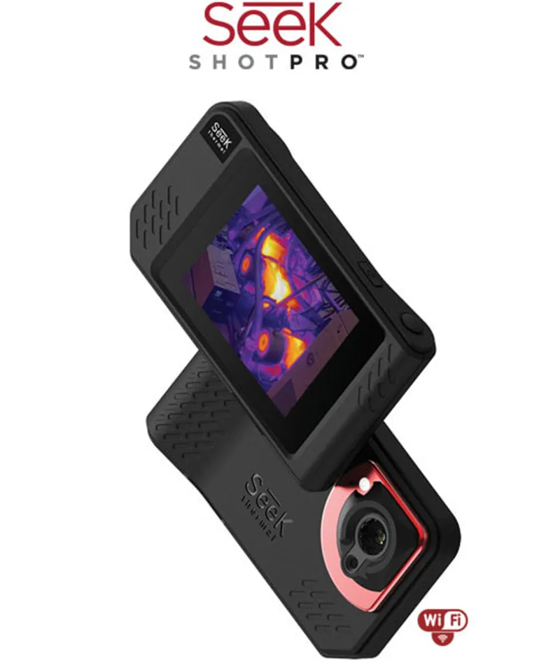 SHOT PRO Seek термальный снимок/SHOT PRO Imaging camera инфракрасный imager ночное видение Фото Видео большой сенсорный экран 206x156 или 320x240 Wifi - Цвет: SHOT PRO