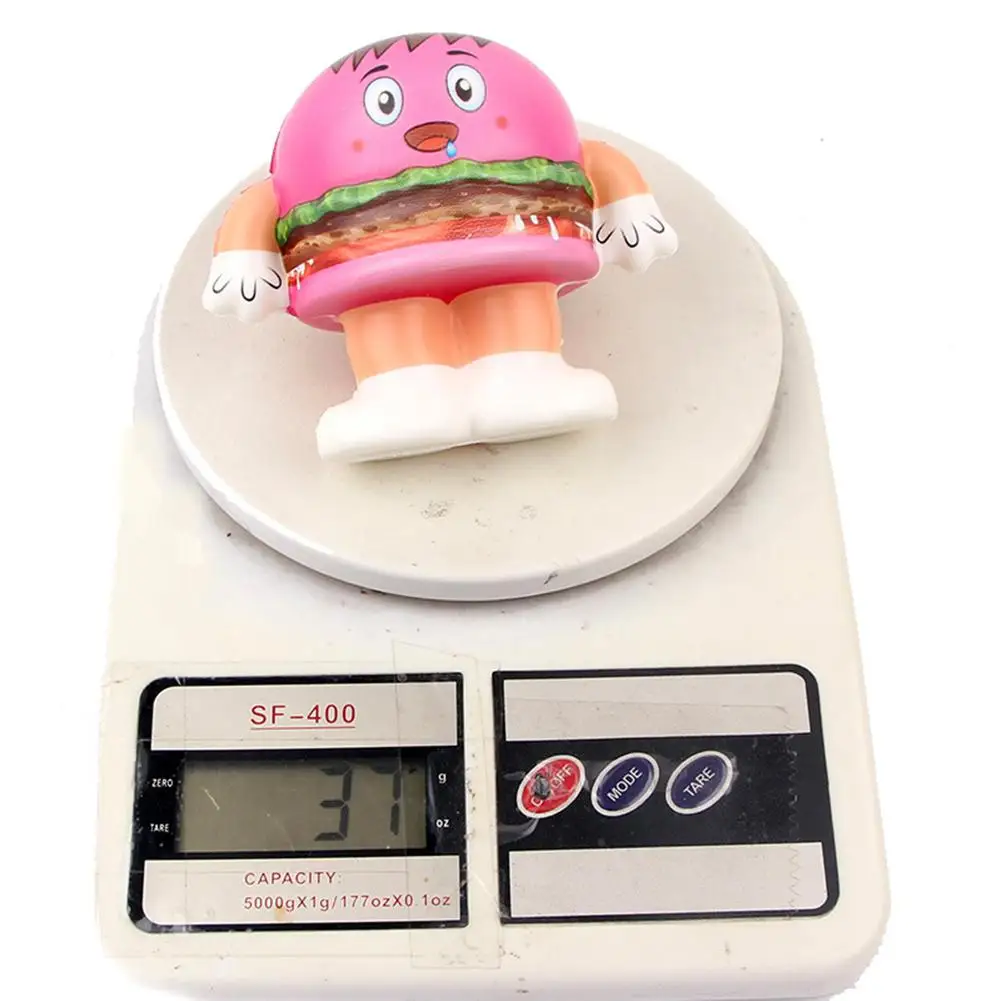 

Squishy PU Simulation Hamburger Bread Decompression Toy with Random Color