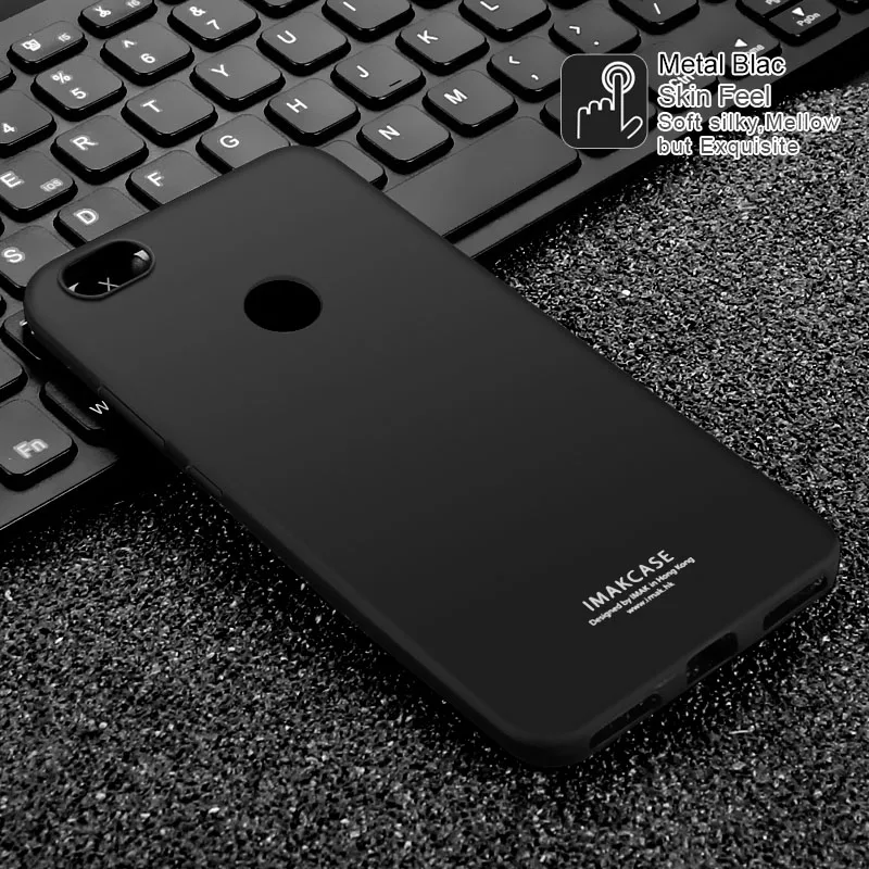 Original Imak Cover for Xiaomi Redmi Note 5A Prime Pro 3GB Case Soft TPU Silicone Phone Y1 Back Shockproof |