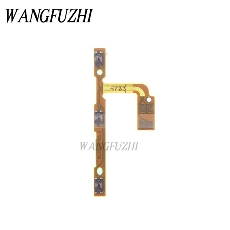 

WANGFUZHI оригинальный для Huawei Mate 10 Lite Power + кнопка регулировки громкости гибкий кабель включения выключения громкости вверх вниз Запасная часть