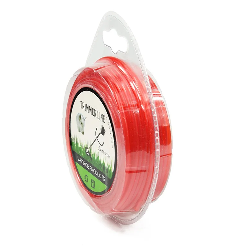 Триммер для травы садовый триммер с нейлоновой линией 2 4 мм * 15 м|Триммеры| |