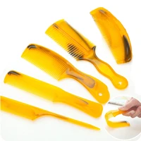 unbreakalbe plastic comb kit professional styling comb set rat tail comb hair supplies 5 pcs set p121