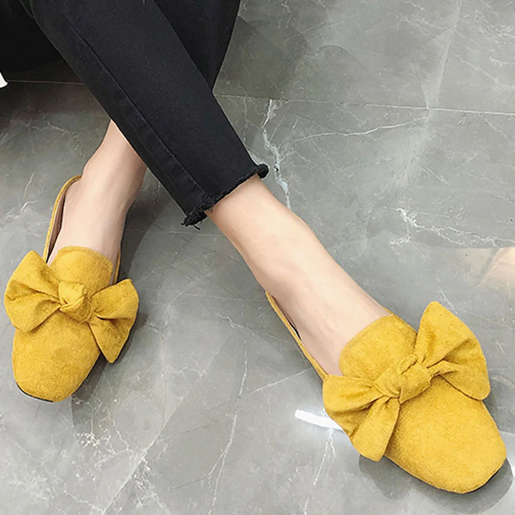 Сандалии SAGACE женские нескользящие модные босоножки с бантом пикантная обувь