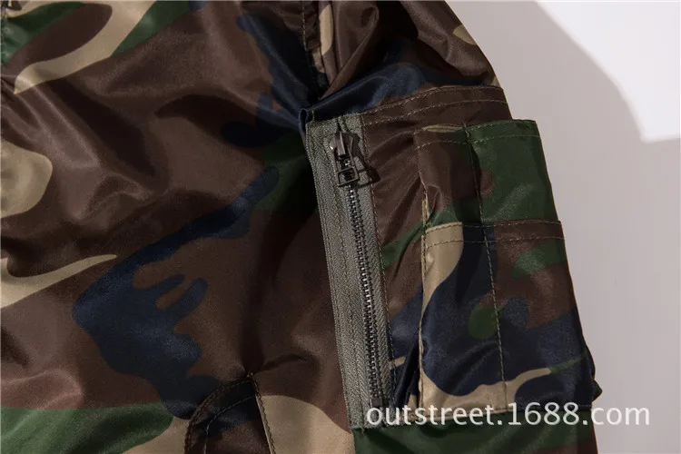 Куртка YuWaiJiaRen camuflage Мужская модная бейсбольная куртка в Военном Стиле с