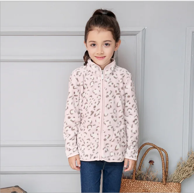 2016 Горячей Продажи Леопарда Девушки Зимнее Пальто Стоять Воротник зимняя Одежда