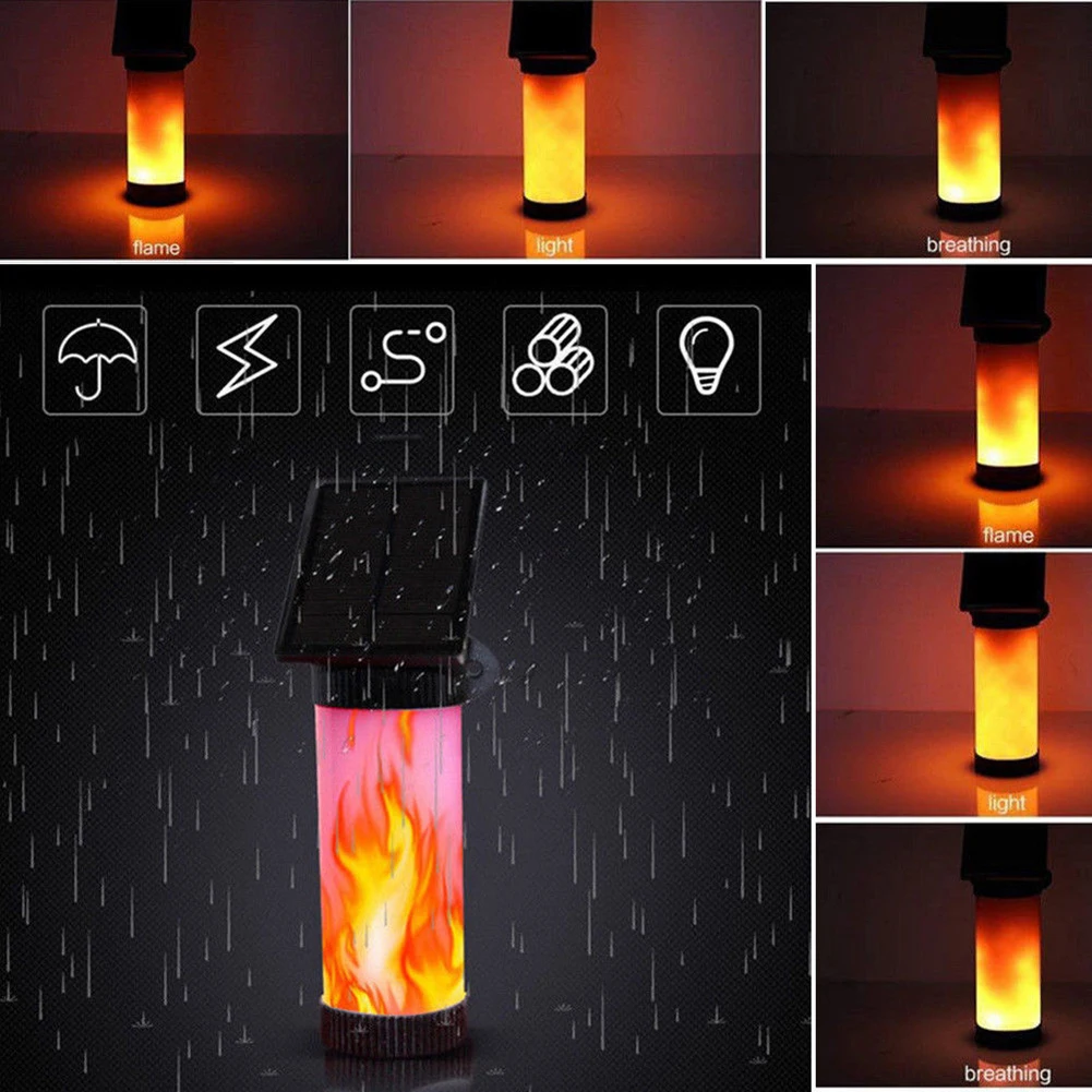 Светодиодный солнечный светильник на открытом воздухе Водонепроницаемый